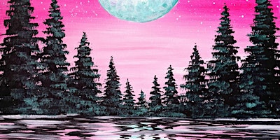 Immagine principale di Vibrant Moon Forest - Paint and Sip by Classpop!™ 