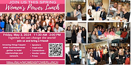 Women's Power Lunch May 3, 2024