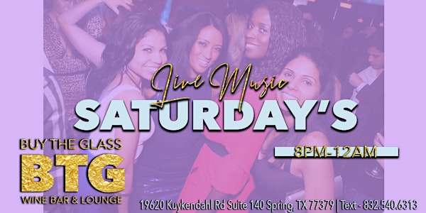 Live Music Saturday's | NW Houston