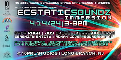 Imagen principal de EcstaticSOUNDZ + Ecstatic Bazaar @10PRL Studios