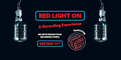 Imagem principal do evento RED LIGHT ON - A Recording Experience