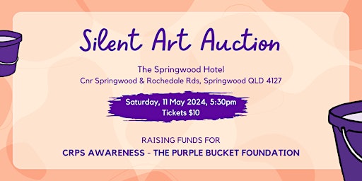 Primaire afbeelding van The Purple Bucket Foundation Silent Art Auction 2024