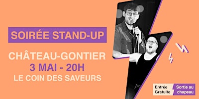 03/05 - STAND UP - Matt & Nathan - Au Coin des Saveurs primary image