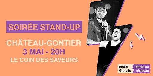 Immagine principale di 03/05 - STAND UP - Matt & Nathan - Au Coin des Saveurs 