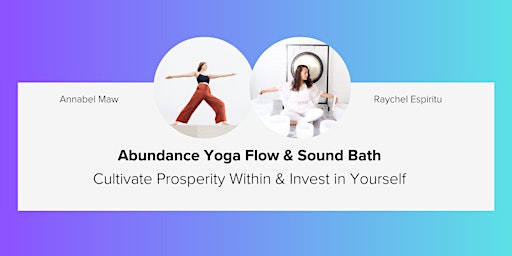 Primaire afbeelding van Abundance Yoga Flow & Sound Bath: Cultivate Prosperity Within