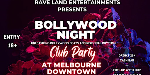 Hauptbild für Bollywood DJ night @ Melbourne Downtown