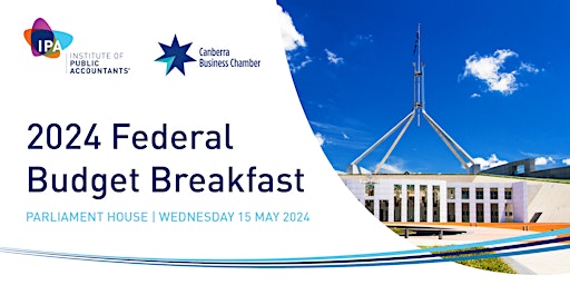Imagem principal do evento 2024 Federal Budget Breakfast