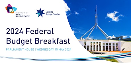 2024 Federal Budget Breakfast