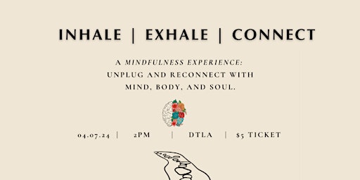 Inhale. Exhale. Connect primary image