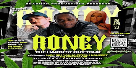 RONEY 4/20 Concert Live At HQ Nightclub Sudbury!!