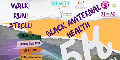 Imagem principal do evento Black Maternal Health 5k Walk