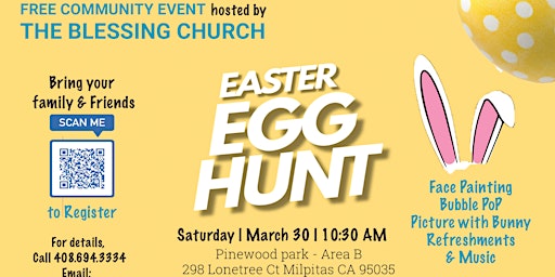 Primaire afbeelding van Easter Egg Hunt - The Blessing Church