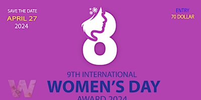 9th International Women’s Day Award 2024 primary image