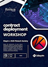 Contract Deployment Workshop by Klaytn
