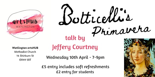 Talk on Botticelli's 'Primavera' by Jeffery Courtney primary image