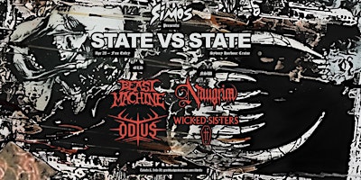 Imagem principal do evento Simo's Presents - State Vs State