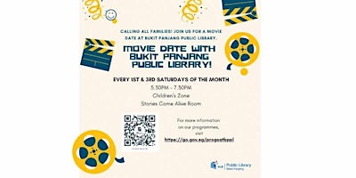 Image principale de Movie Date with Bukit Panjang Public Library!