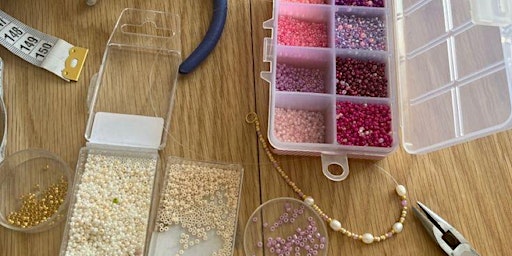 Beading and boozing: jewellery making workshop