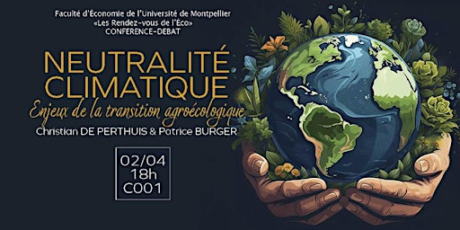 Imagem principal do evento Neutralité climatique : enjeux de la transition agroéconomique