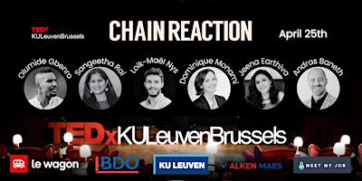 Primaire afbeelding van Chain Reaction | TEDxKULeuvenBrussels