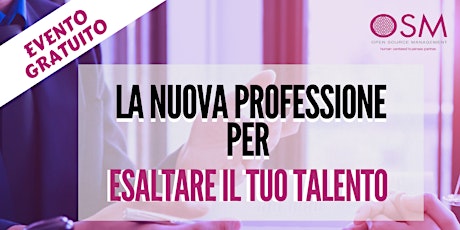 LA NUOVA PROFESSIONE PER ESALTARE IL TUO TALENTO