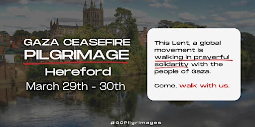 Imagen principal de Gaza Ceasefire Pilgrimage