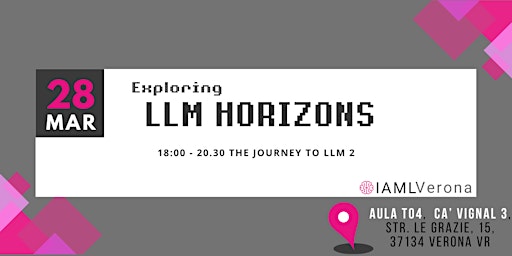 Imagem principal do evento LLM Horizons: Journey to LLM 2