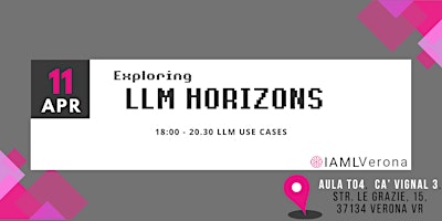 Imagem principal do evento LLM Horizons: LLM USE CASES