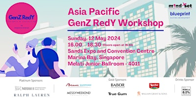 GenZ RedY Asia Pacific Consumer Workshop - Singapore primary image