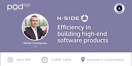 Efficiency in building high-end software products