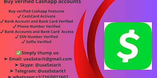 Hauptbild für Buy verified Cashapp accounts