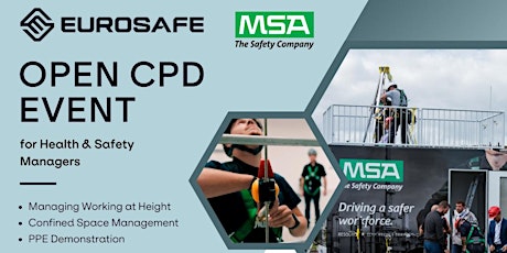 Free Open CPD Event for Health & Safety professionals