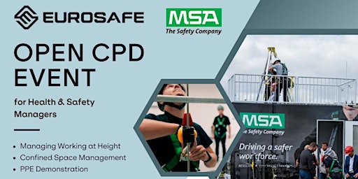 Imagen principal de Free Open CPD Event for Health & Safety professionals