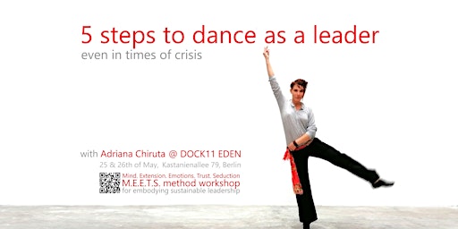 Primaire afbeelding van 5 STEPS TO DANCE AS A LEADER even in times of crisis