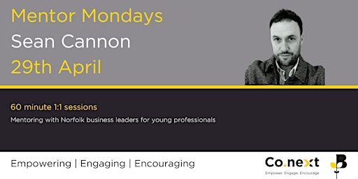 Imagen principal de Co.next Mentor Monday - Sean Cannon