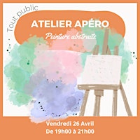 Imagem principal do evento Atelier apéro peinture abstraite