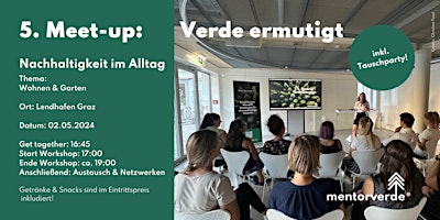 5. Meet-up "Verde ermutigt" -Klimaschutz & Ermutigung primary image