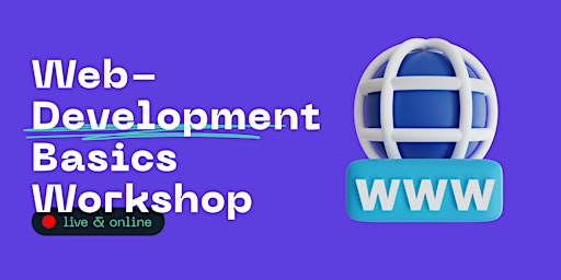 Hauptbild für Web-Entwicklungs Workshop für Anfänger:innen