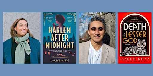 Hauptbild für In Conversation with Louise Hare and Vaseem Khan