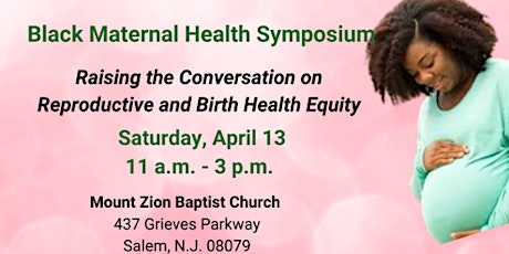 Black Maternal Health Symposium