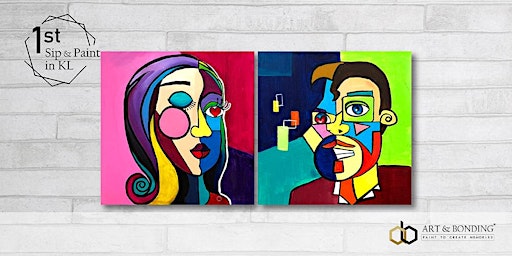 Hauptbild für Sip & Paint Date Night : Paint Your Mate by Pablo Picasso