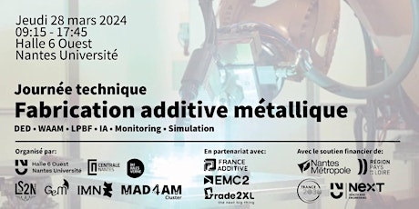 Journée technique sur la Fabrication Additive métallique