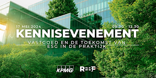 Imagem principal do evento Vastgoed en de toekomst van ESG in de praktijk