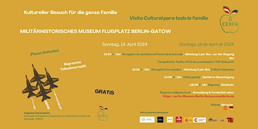 Hauptbild für Museum Flugplatz Berlin - Gatow Visita en familia