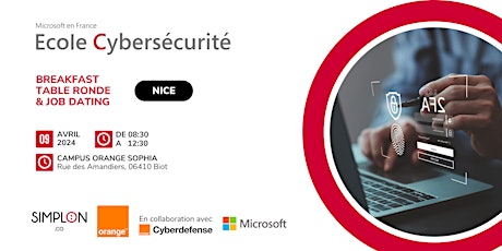 Rencontres de la Cybersécurité - Campus Orange : Microsoft X Orange X OCD