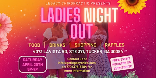 Imagem principal do evento Ladies Night Out!!