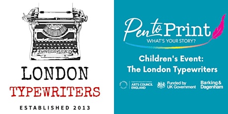 Pen to Print Children's Event: The London Typewriters (Drop-in)