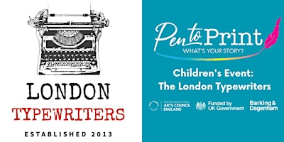 Hauptbild für Pen to Print Children's Event: The London Typewriters (Drop-in)