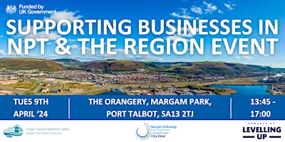 Imagem principal de Supporting businesses in Neath Port Talbot and the region.