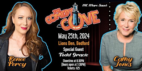 The Comedy Cove comes to Bedford!